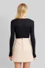 Long Sleeve Crew Neck Top sold by Kookai