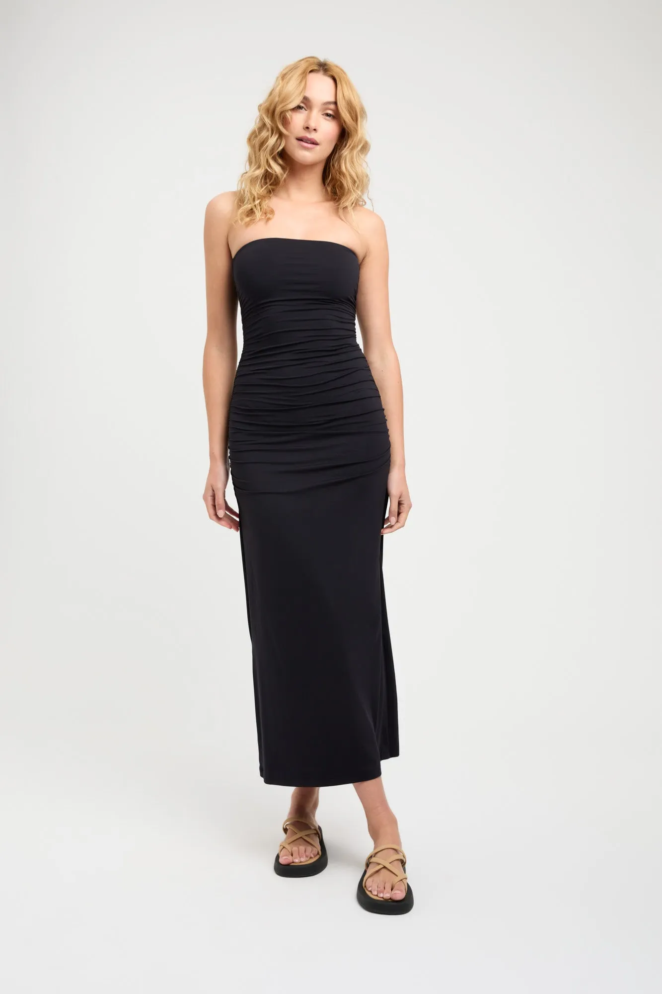 Elise Strapless Dress sold by Kookai