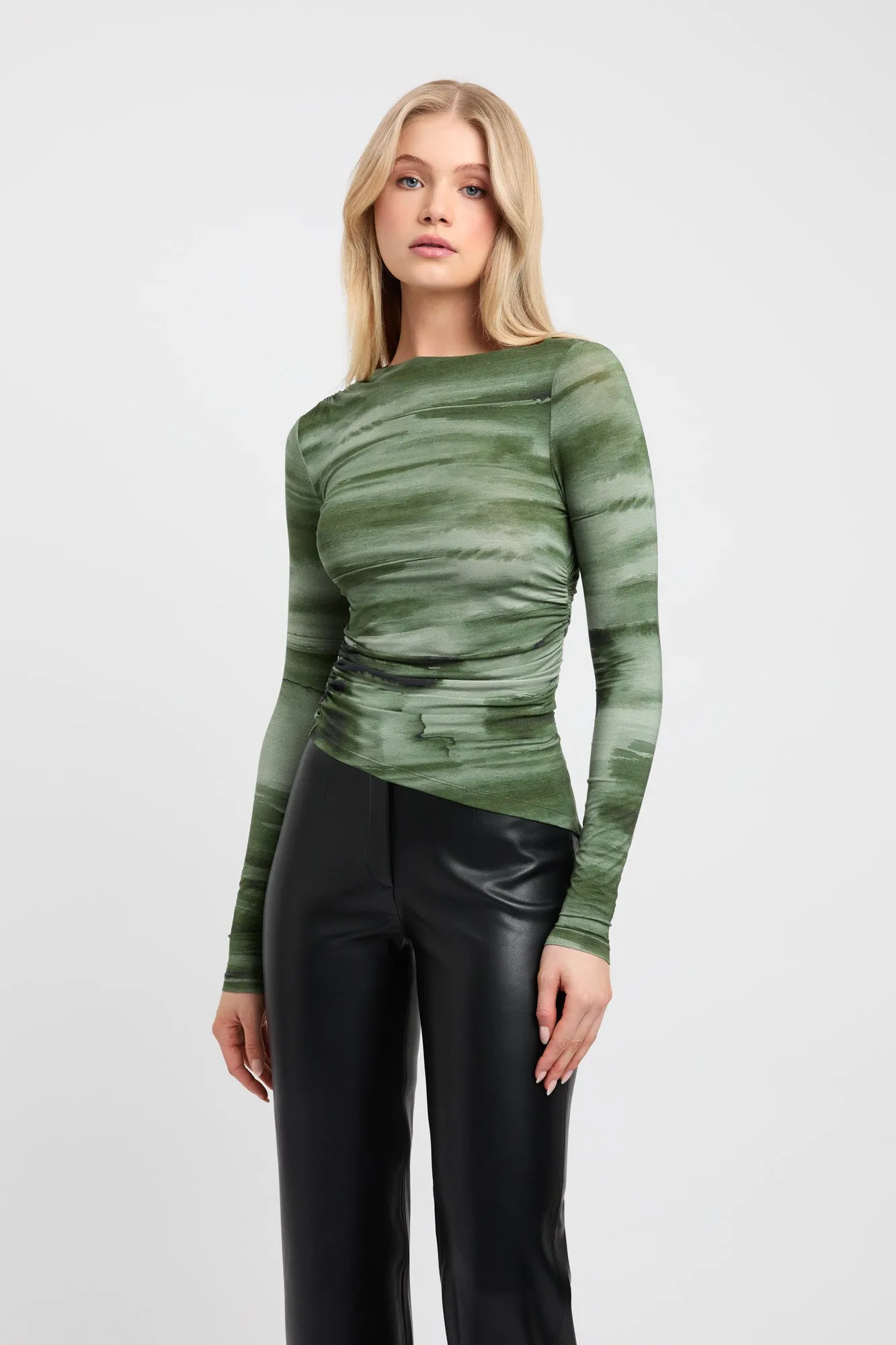 Harper Rouched Long Sleeve Top sold by Kookai product image thumbnail 2