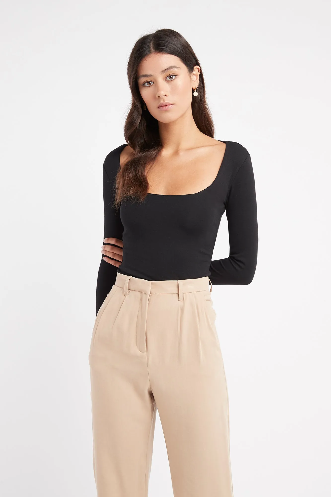 Riley Scoop Top sold by Kookai