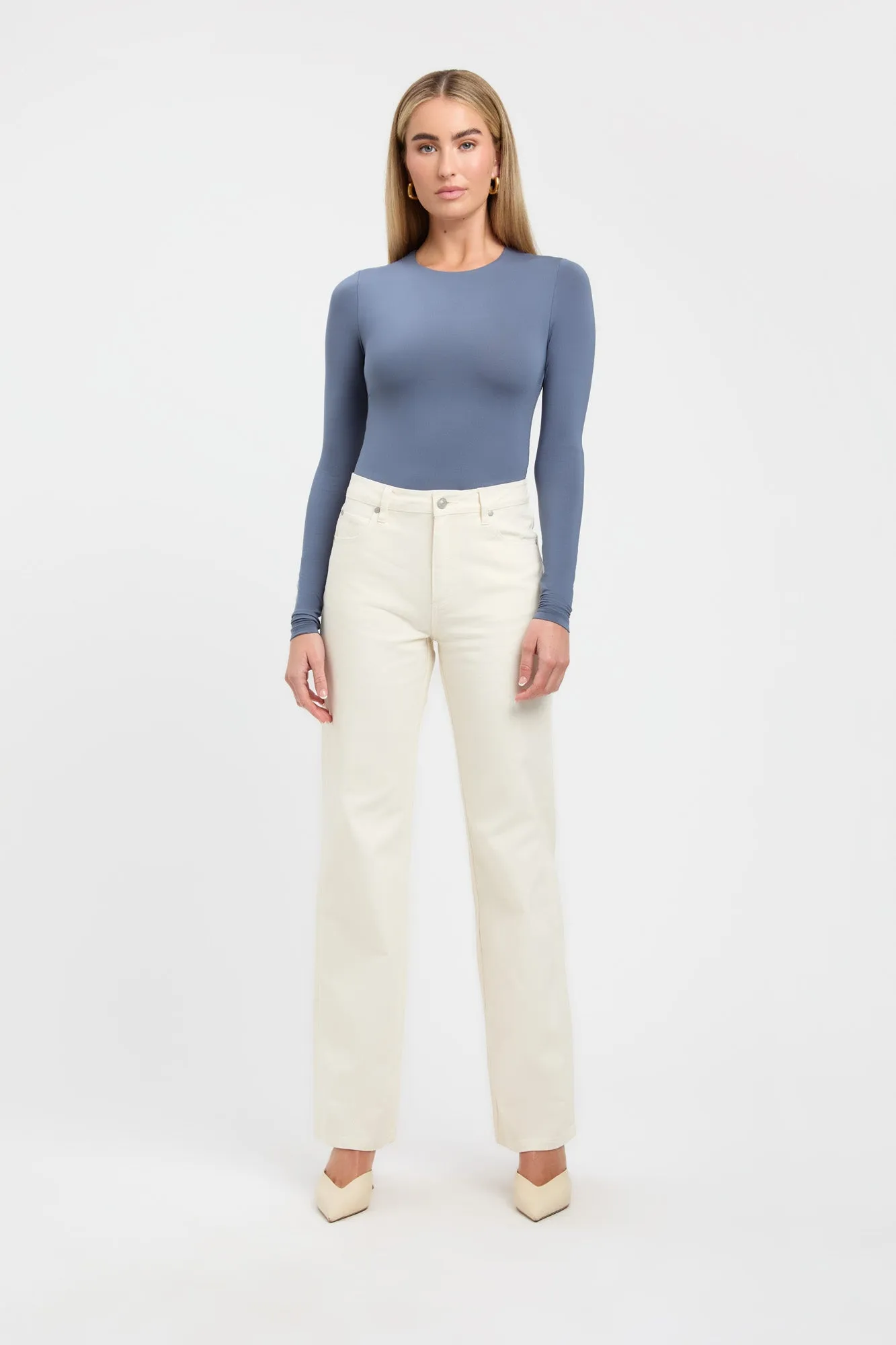 Elina Long Sleeve Bodysuit sold by Kookai