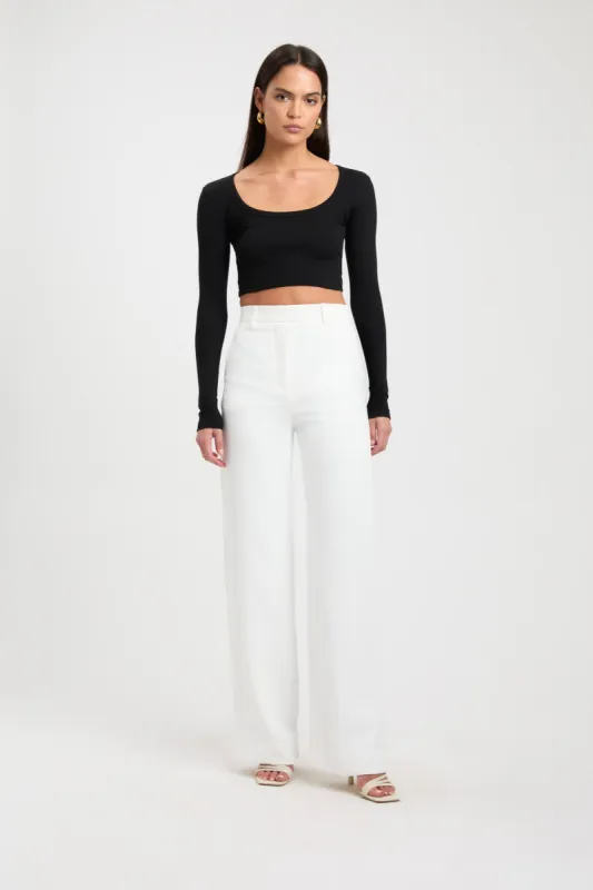 Quinnie Long Sleeve Crop sold by Kookai