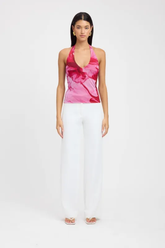 Rosalia Halter Tank sold by Kookai