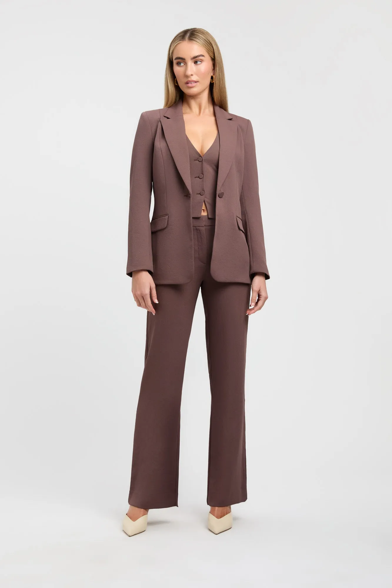 Oyster Suit Blazer sold by Kookai product image thumbnail 4