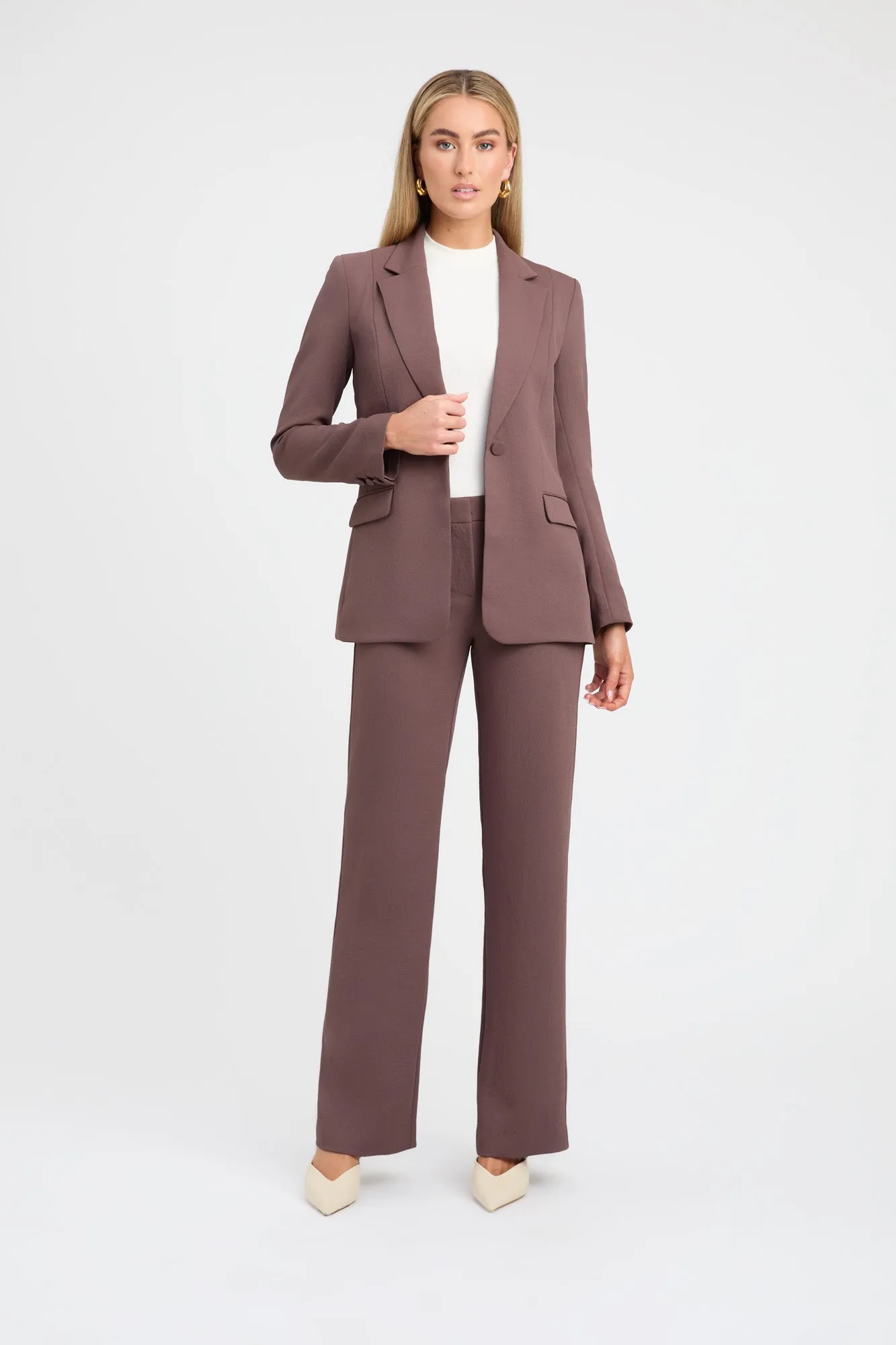 Oyster Suit Blazer sold by Kookai product image thumbnail 5