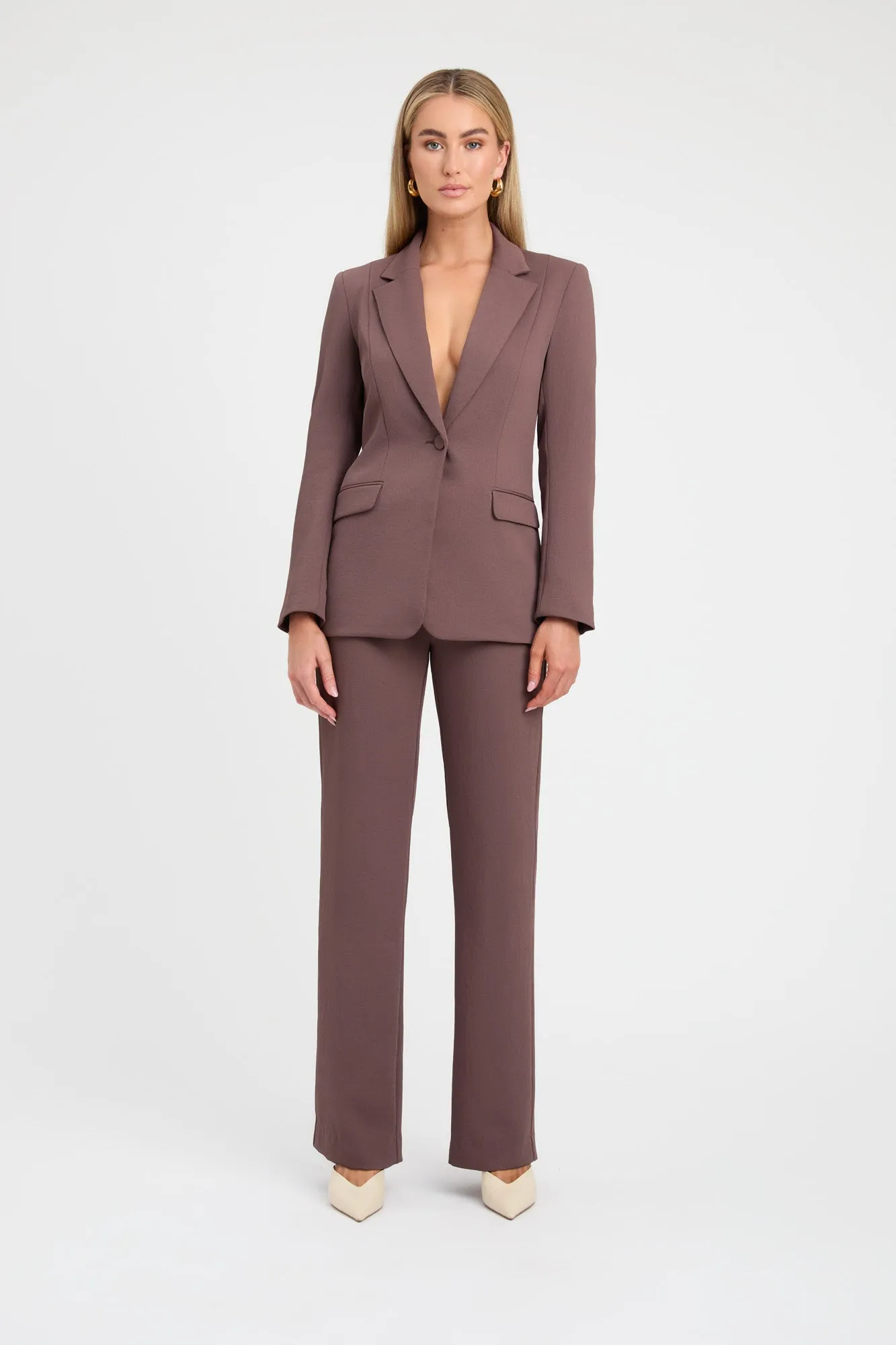 Oyster Suit Blazer sold by Kookai