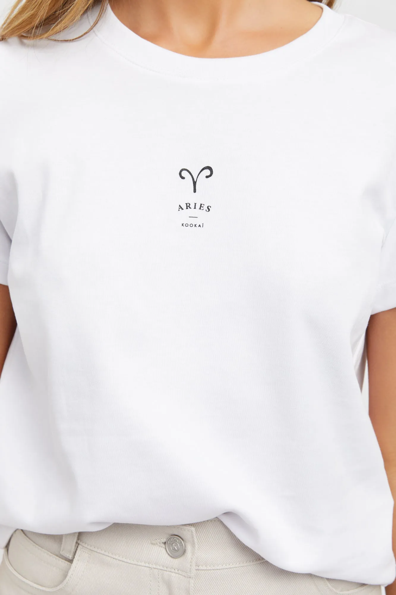 Zodiac Tee - Aries sold by Kookai product image thumbnail 2