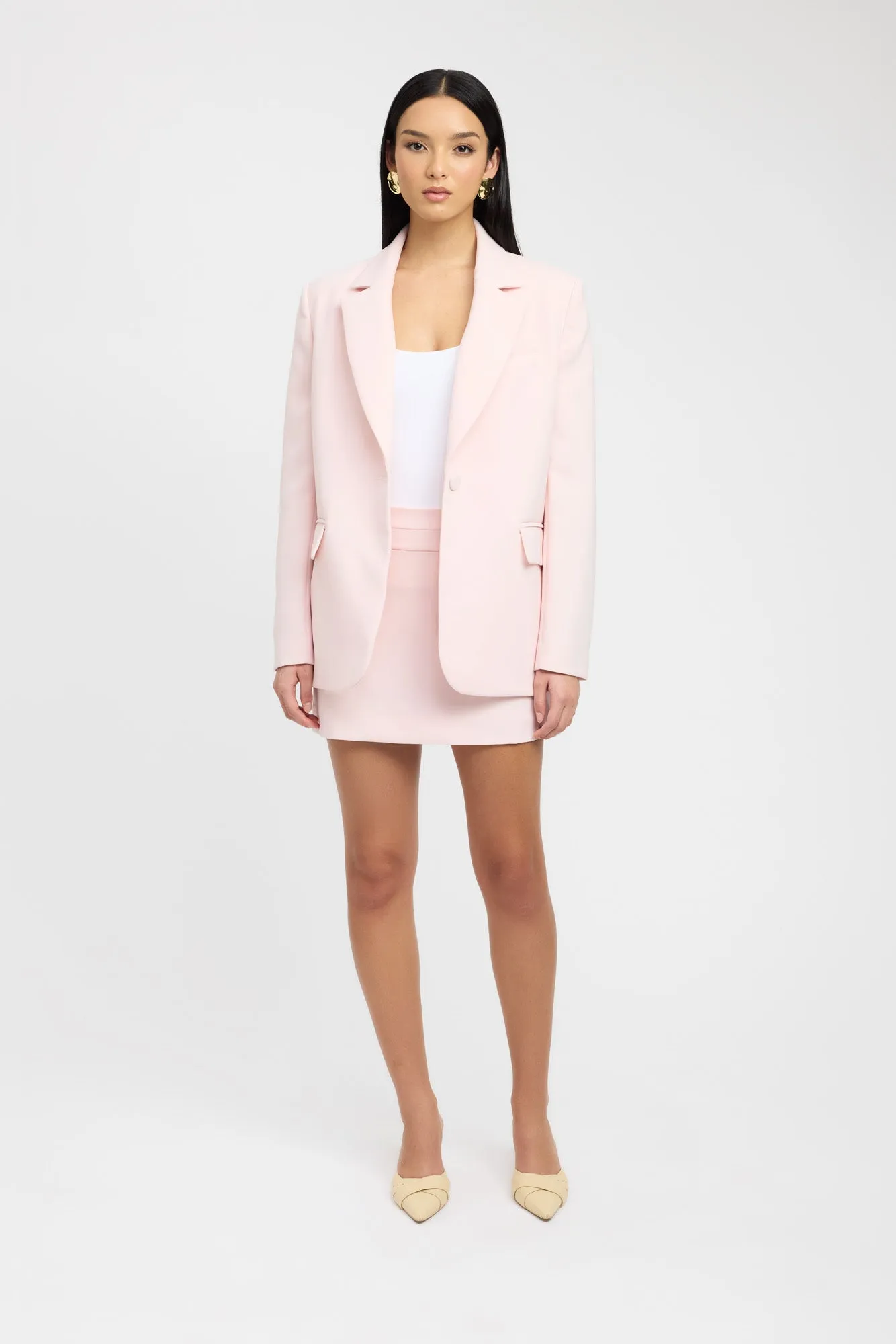 Alto Curved Blazer sold by Kookai product image thumbnail 4