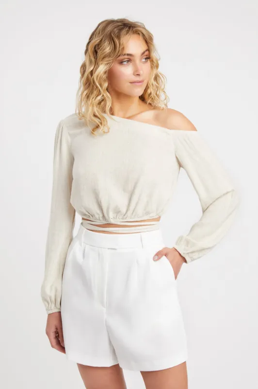 Dixon Tie Top sold by Kookai