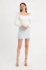 Cord A-Line Mini Skirt sold by Kookai