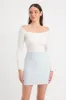 Cord A-Line Mini Skirt sold by Kookai