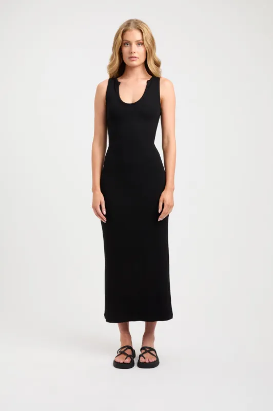 Tate Scoop Midi Dress sold by Kookai