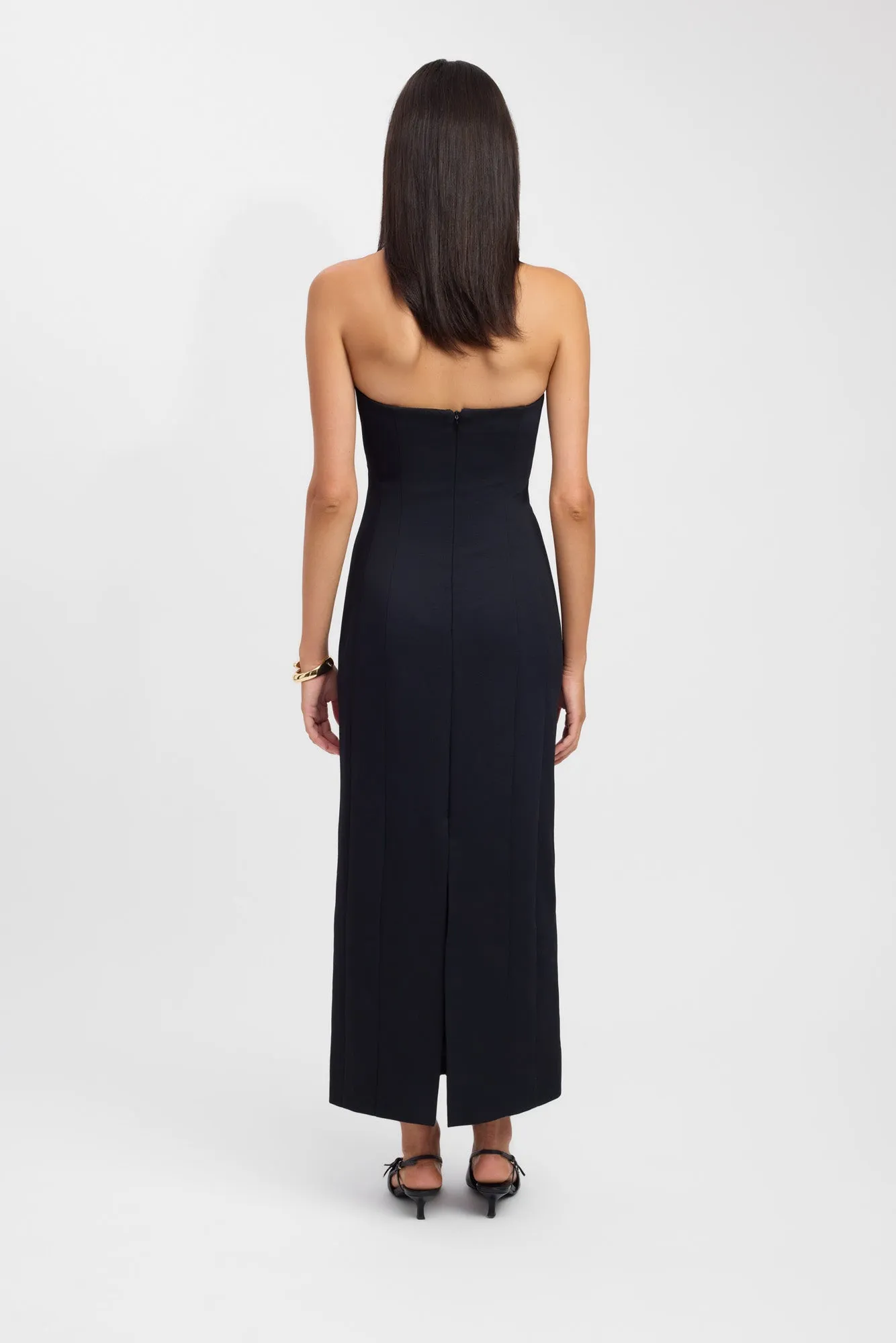 Oyster Strapless Button Dress sold by Kookai product image thumbnail 3
