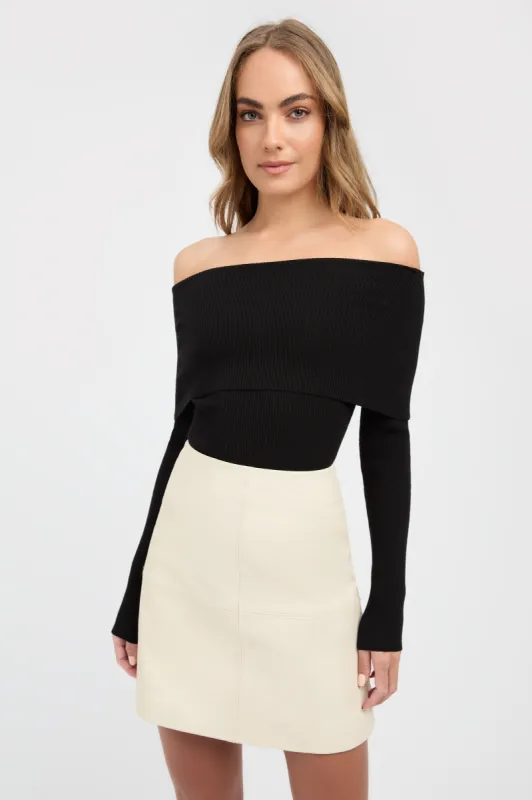 Lola Fold-Down Top sold by Kookai