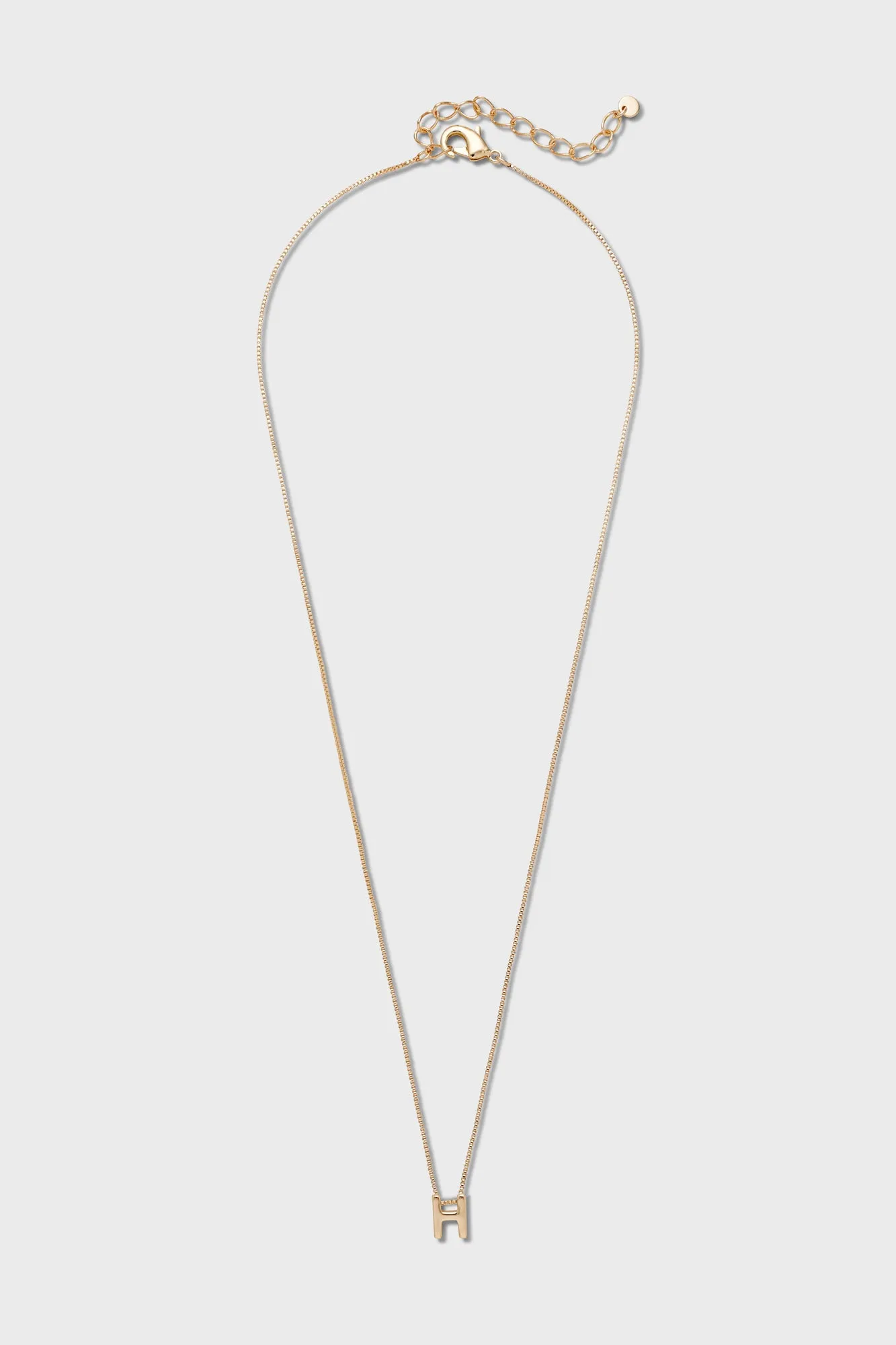 H - Letter Necklace sold by Kookai