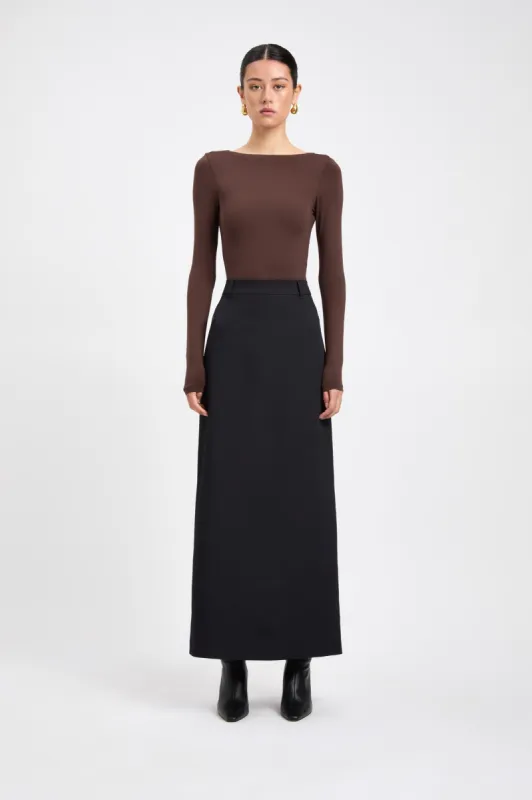 Amari Long Sleeve Bodysuit sold by Kookai