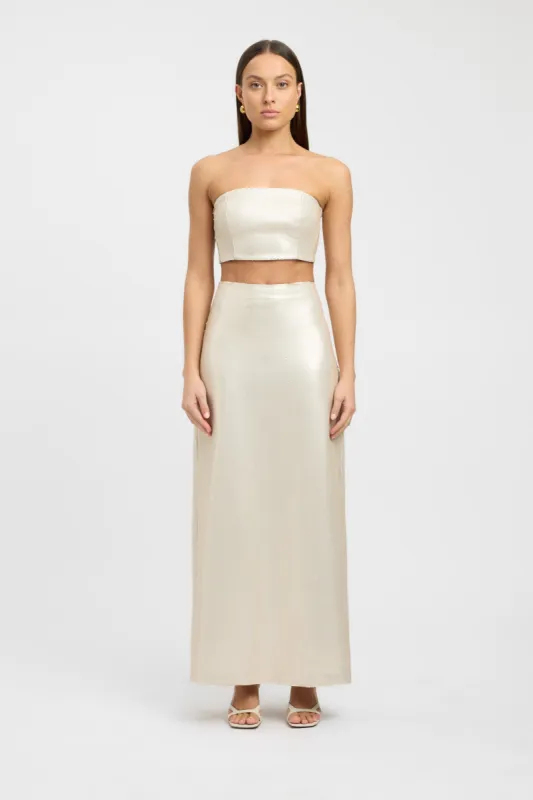 Siena Sequin Maxi Skirt made by Kookai