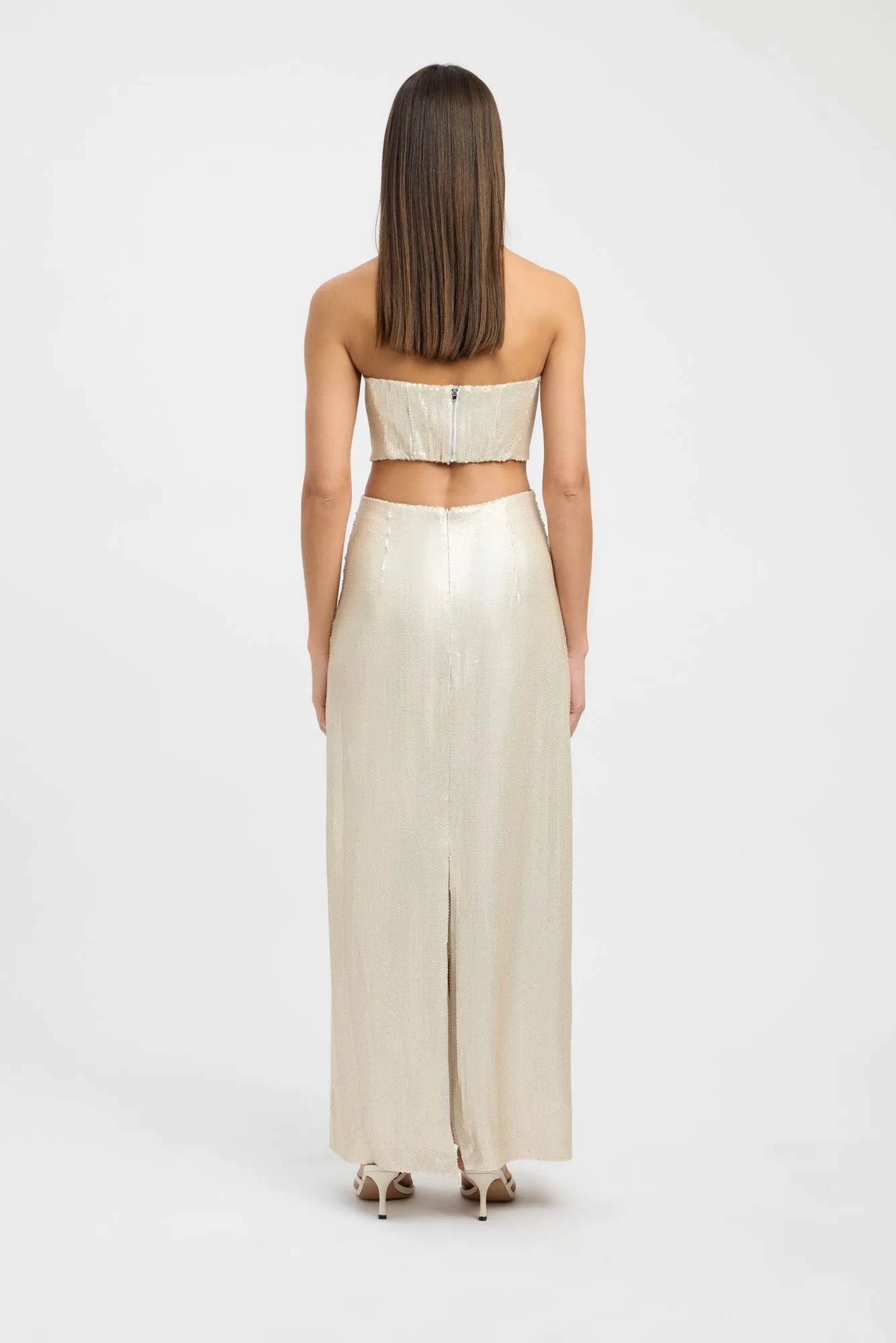 Siena Sequin Maxi Skirt sold by Kookai product image thumbnail 3