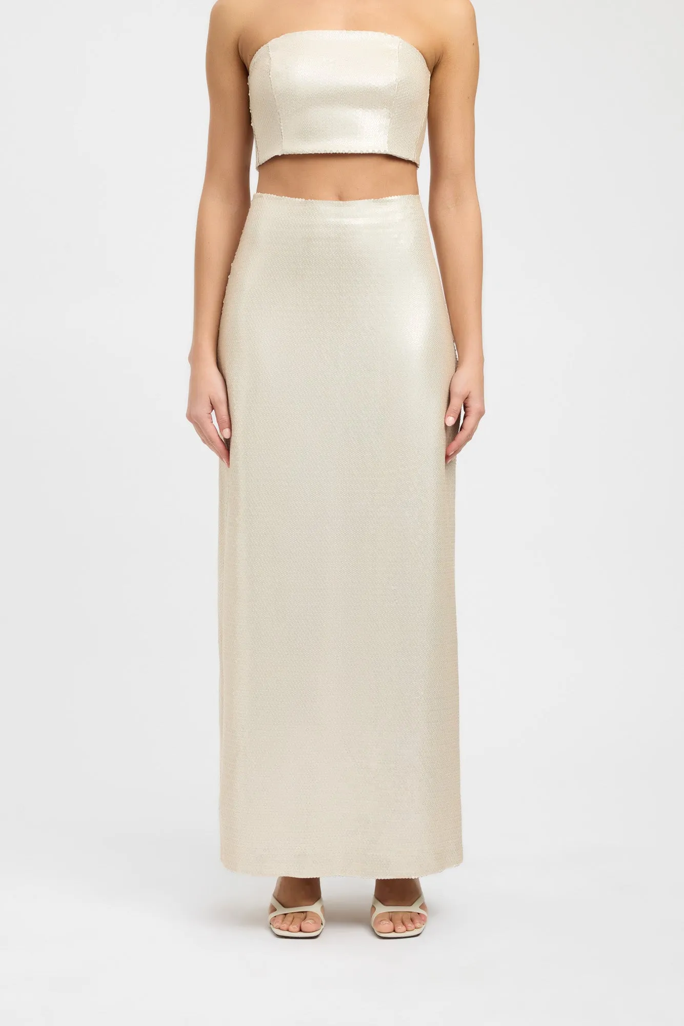 Siena Sequin Maxi Skirt sold by Kookai product image thumbnail 2