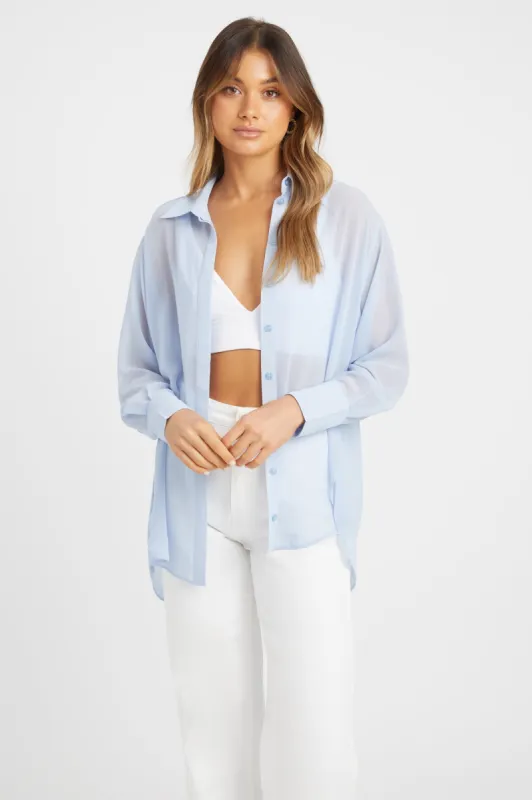 Sheer Julia Shirt sold by Kookai