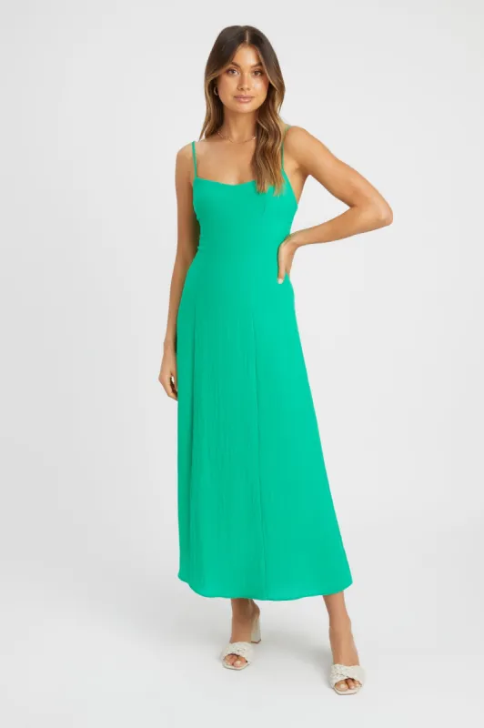 Hayman Tie Back Dress sold by Kookai