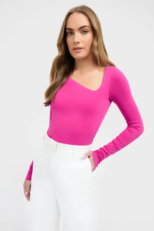Gabriella Long Sleeve Top sold by Kookai