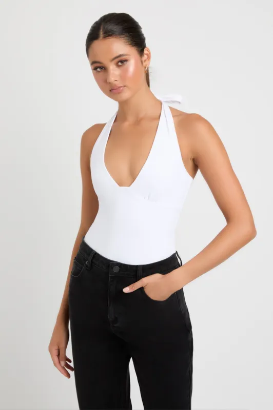 Rita Halter Bodysuit sold by Kookai
