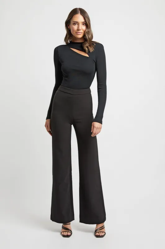 Delta Long Flare Pants sold by Kookai