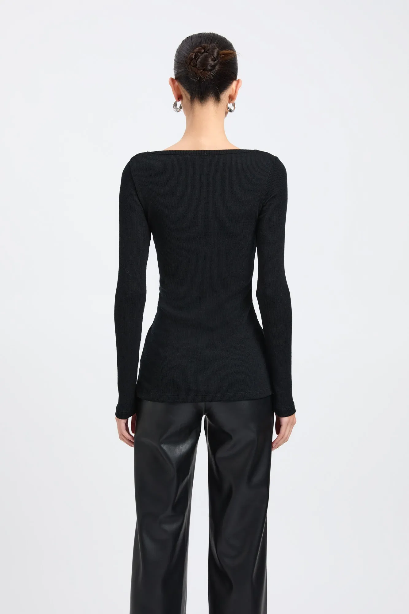 Denver Merino Wool Top sold by Kookai product image thumbnail 3