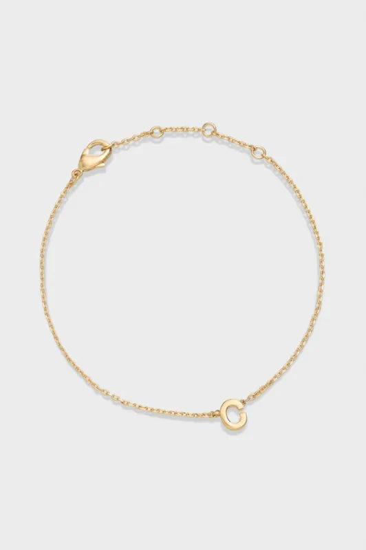 C - Letter Bracelet sold by Kookai