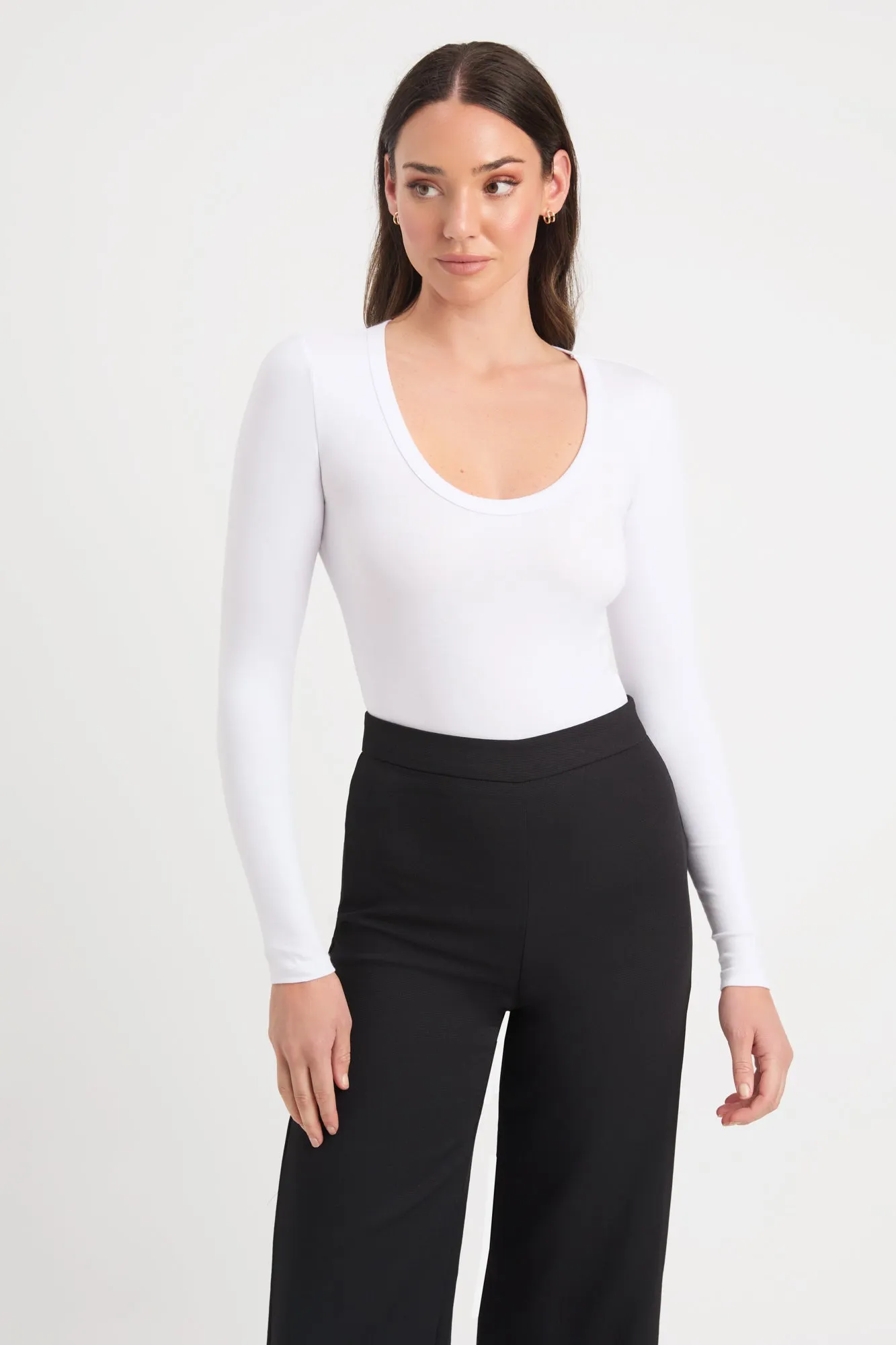 Jane Long Sleeve Bodysuit sold by Kookai