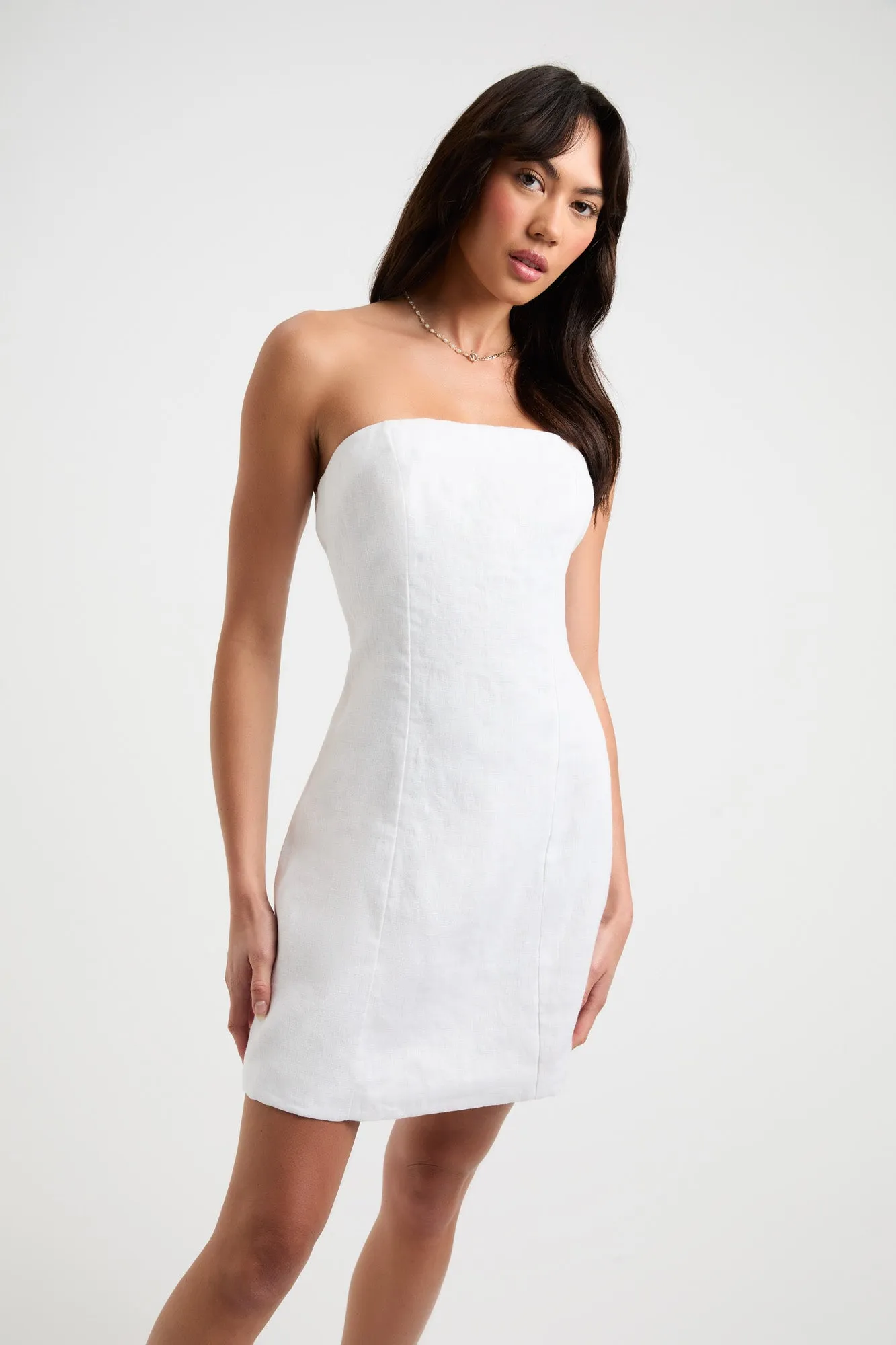 Palm Strapless Dress sold by Kookai product image thumbnail 3