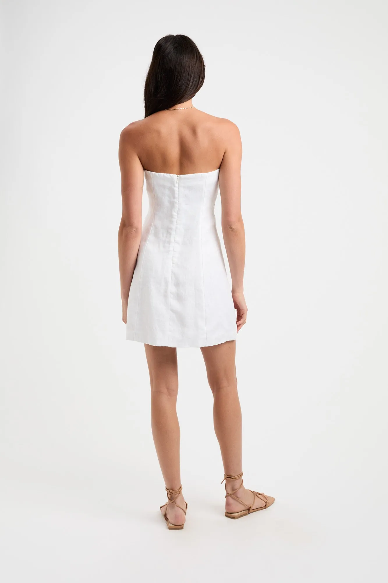 Palm Strapless Dress sold by Kookai product image thumbnail 4