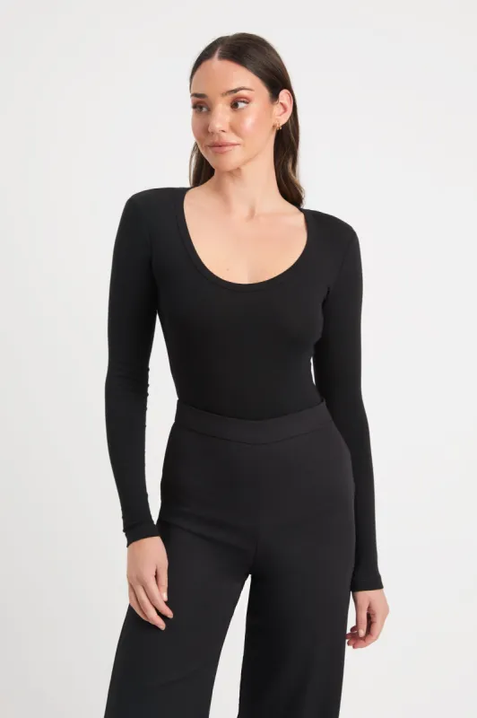 Jane Long Sleeve Bodysuit sold by Kookai