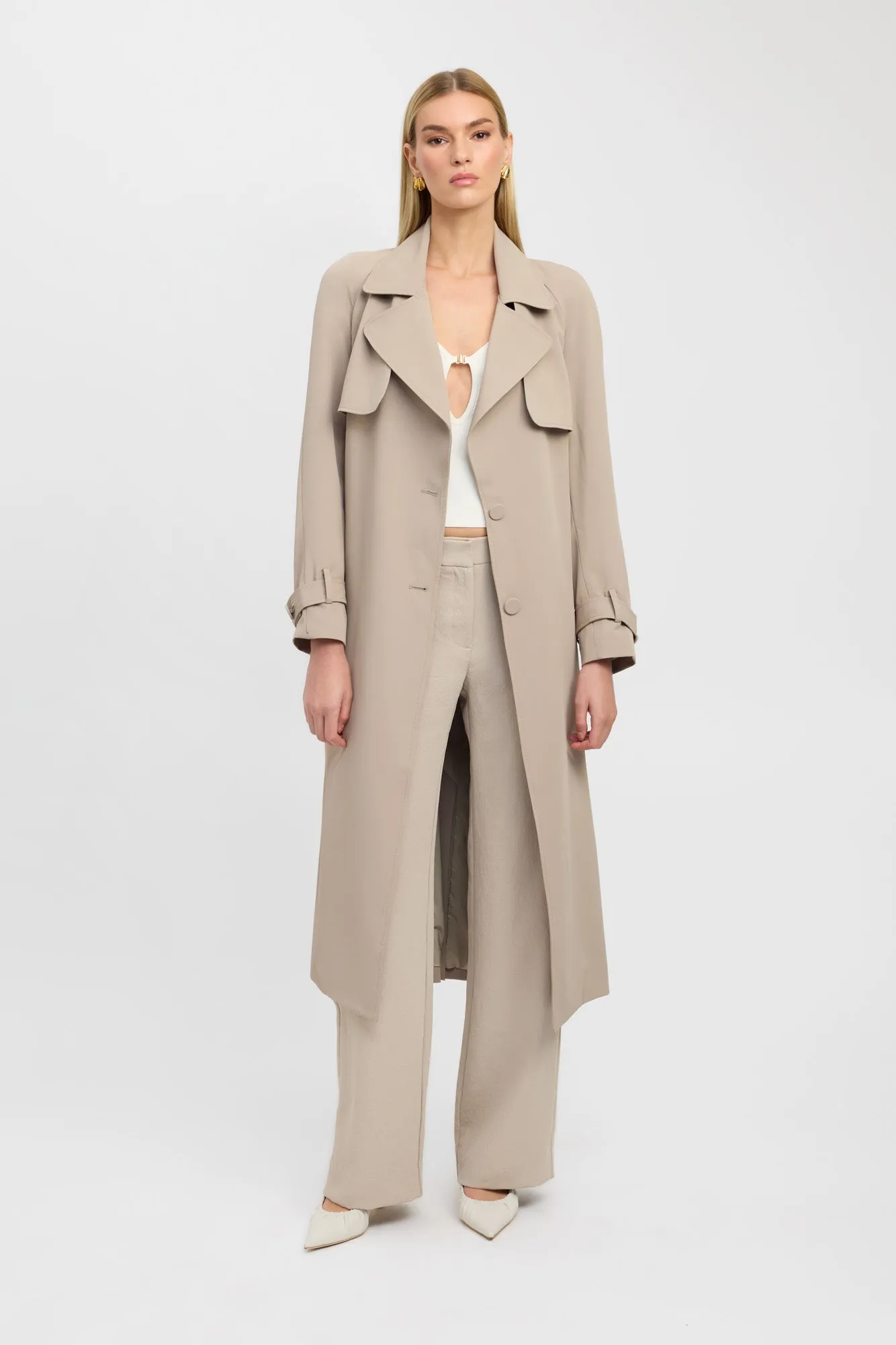 Lars Trench sold by Kookai