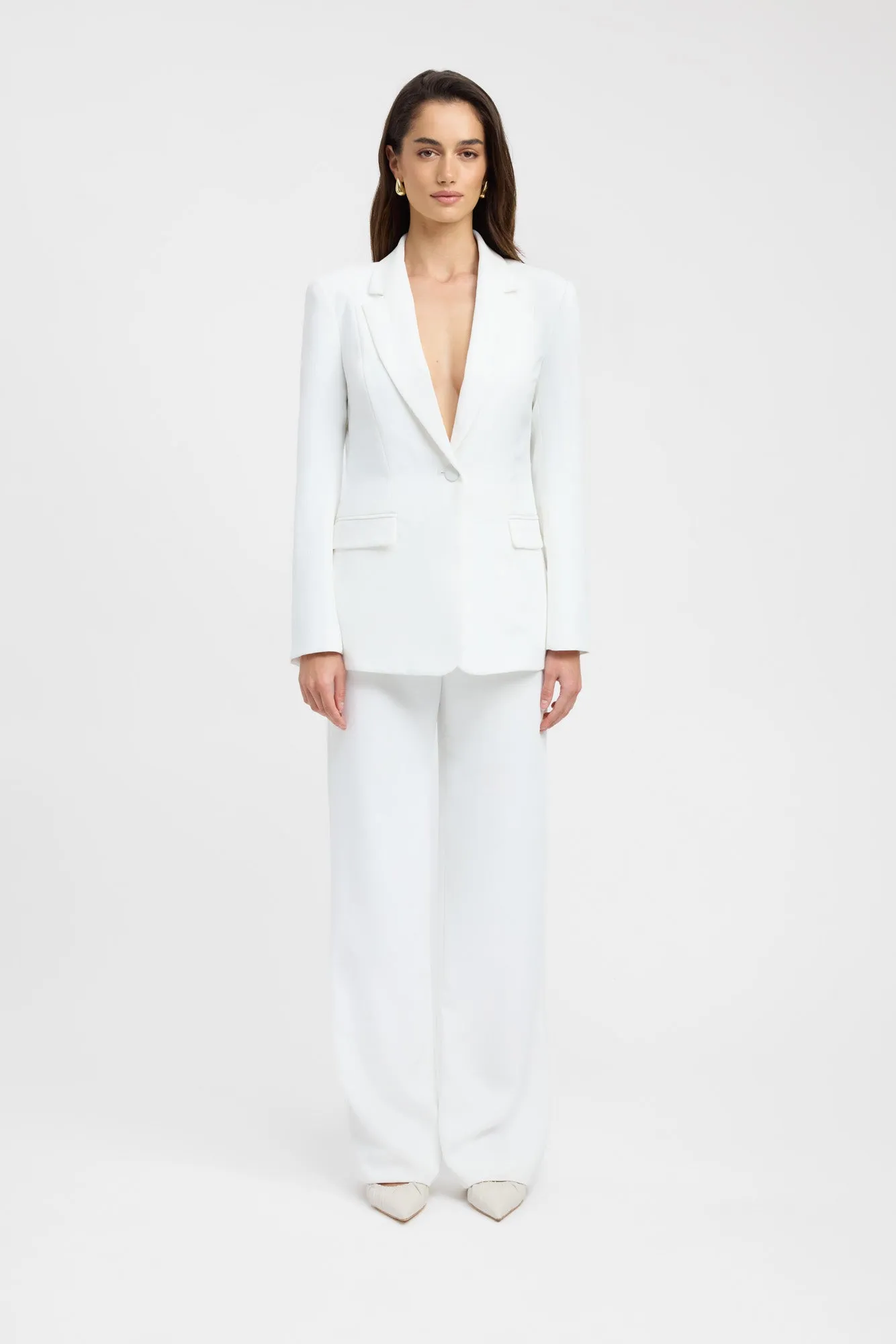 Oyster Suit Blazer sold by Kookai