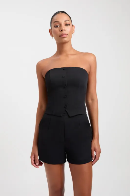 Oyster Button Corset sold by Kookai