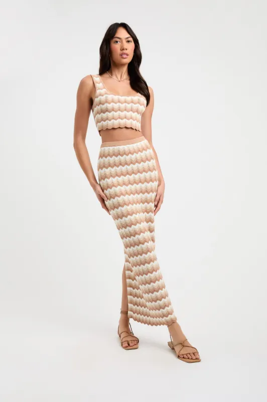 Beckett Maxi Skirt sold by Kookai