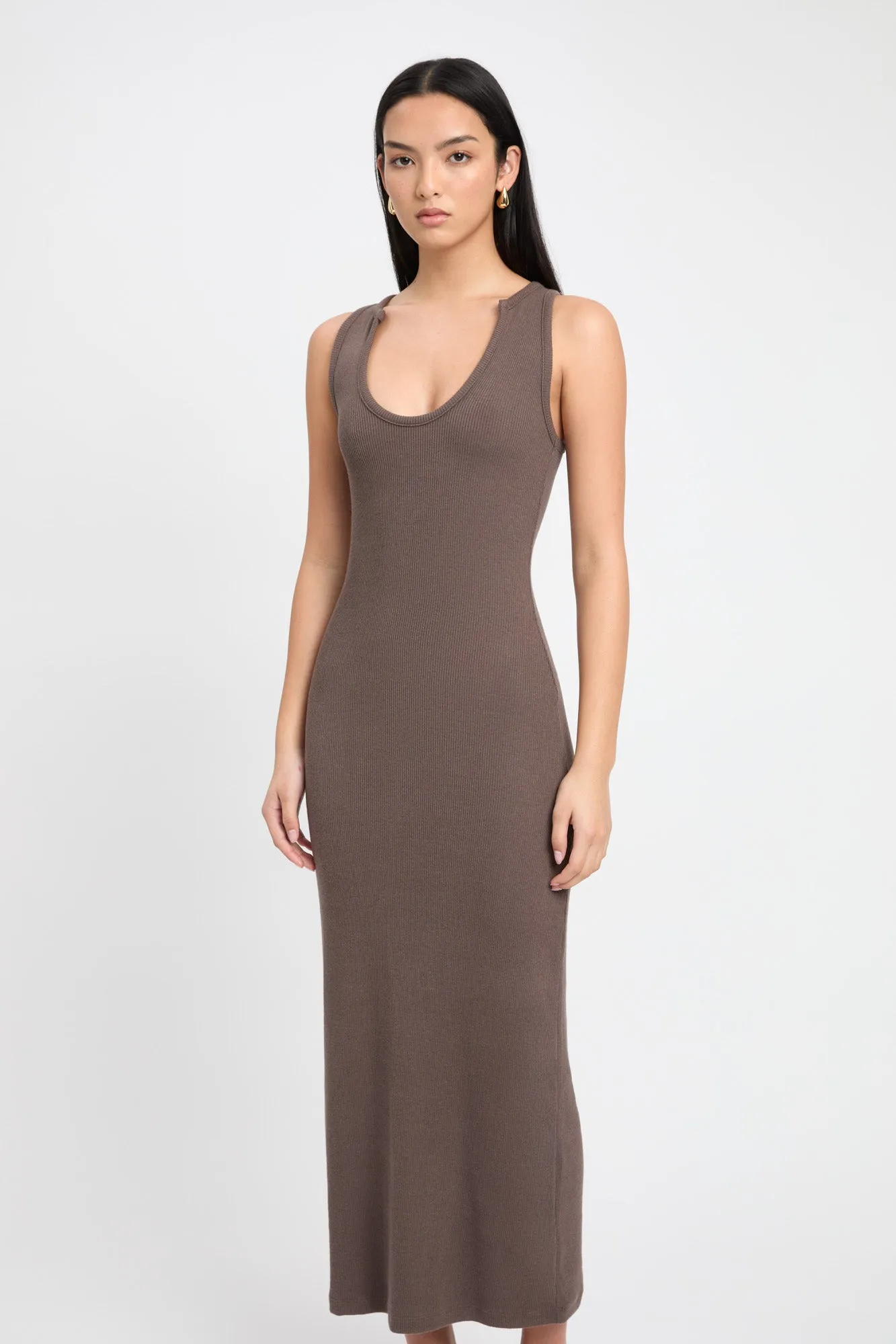 Tate Scoop Midi Dress sold by Kookai product image thumbnail 2
