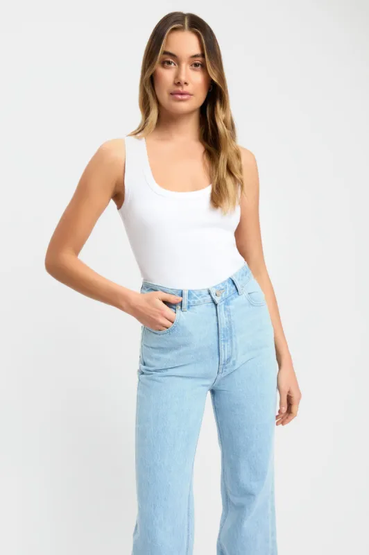 Erin Long Line Tank sold by Kookai