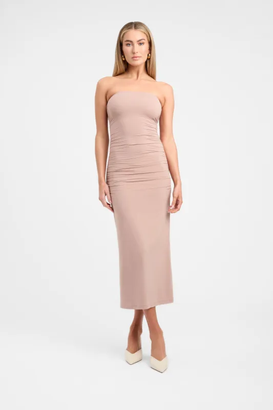 Elise Strapless Dress sold by Kookai