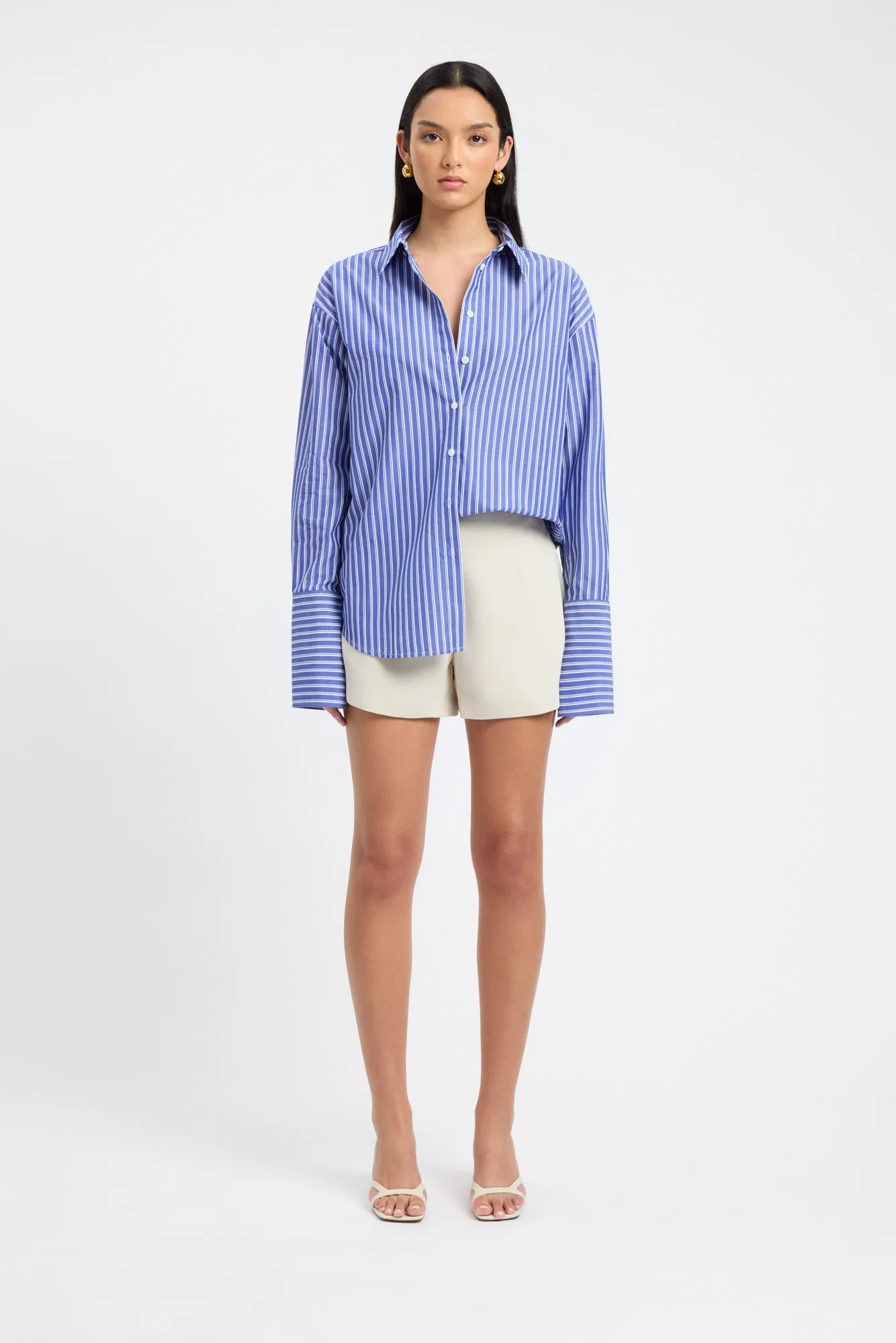 Harvey Cuffed Shirt sold by Kookai