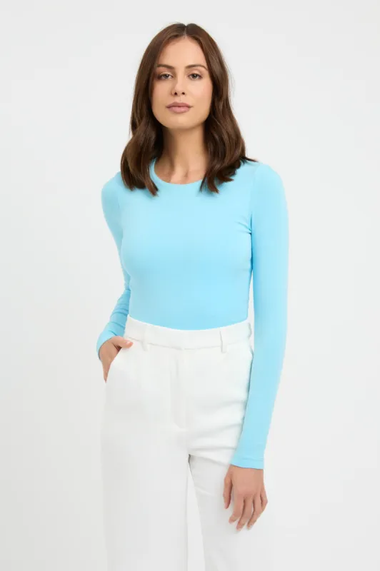 Long Sleeve Crop Top sold by Kookai