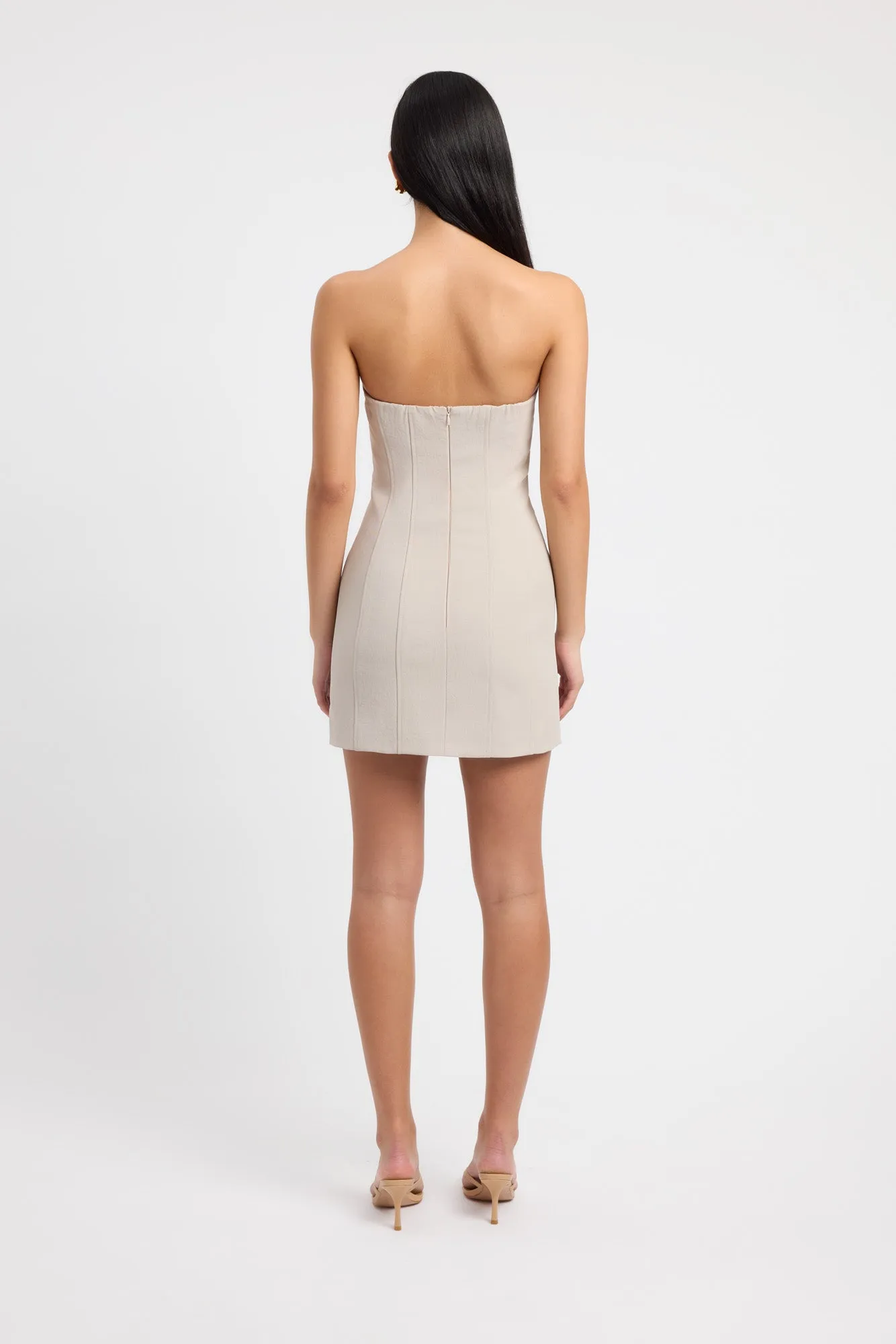 Ariel Pocket Mini Dress sold by Kookai product image thumbnail 3