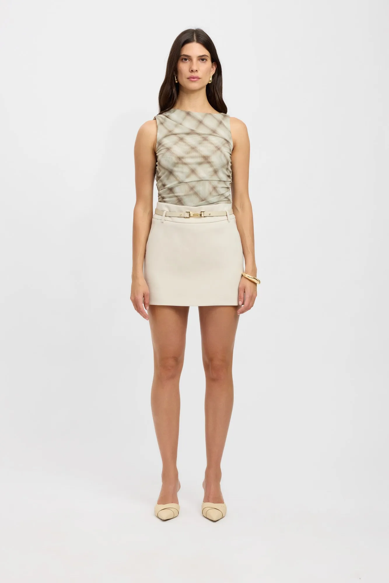 Alto Mini Skirt sold by Kookai