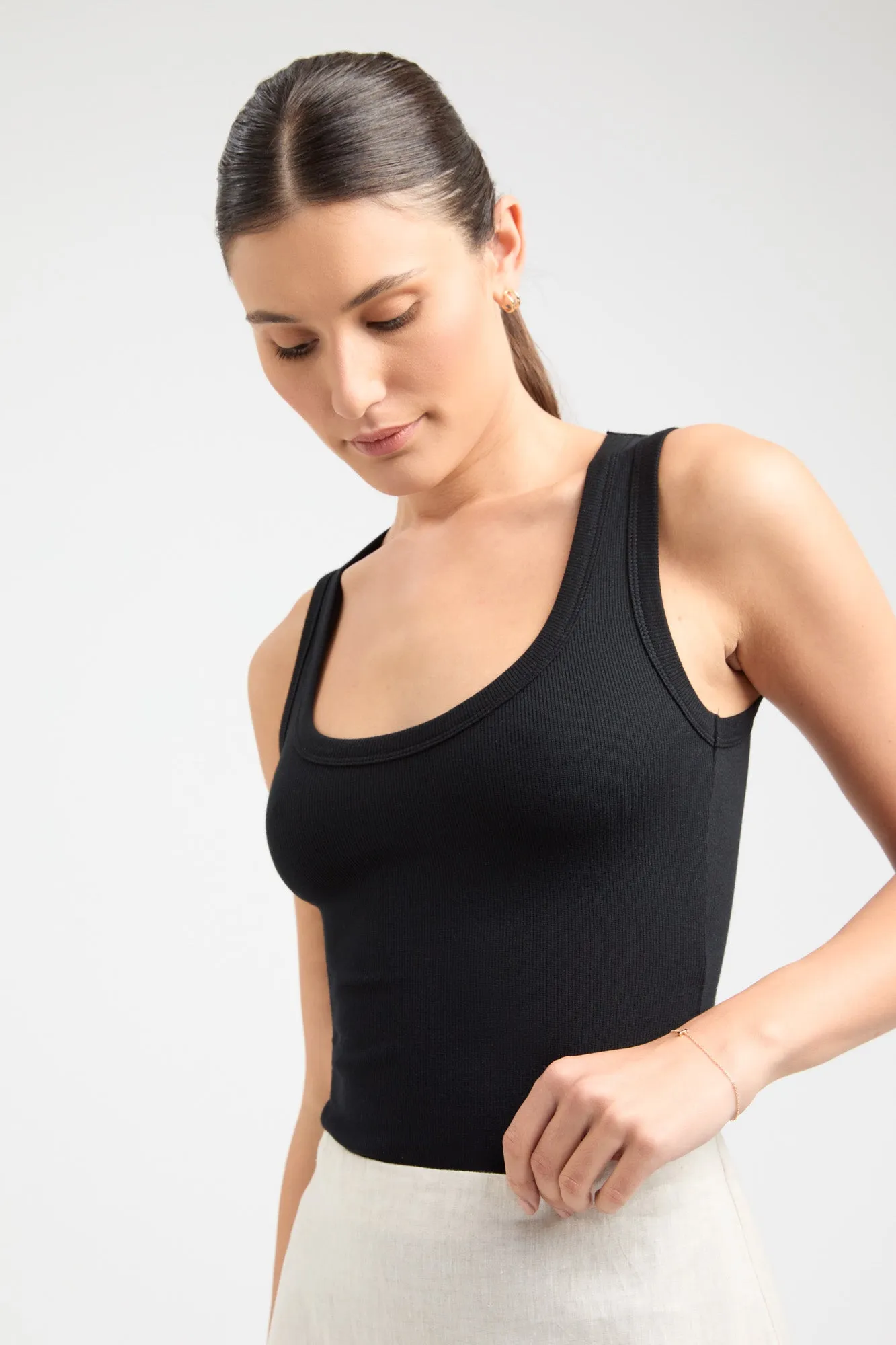 Bailey Icon Scoop Tank sold by Kookai product image thumbnail 2