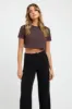 Rochelle Cropped Tee sold by Kookai