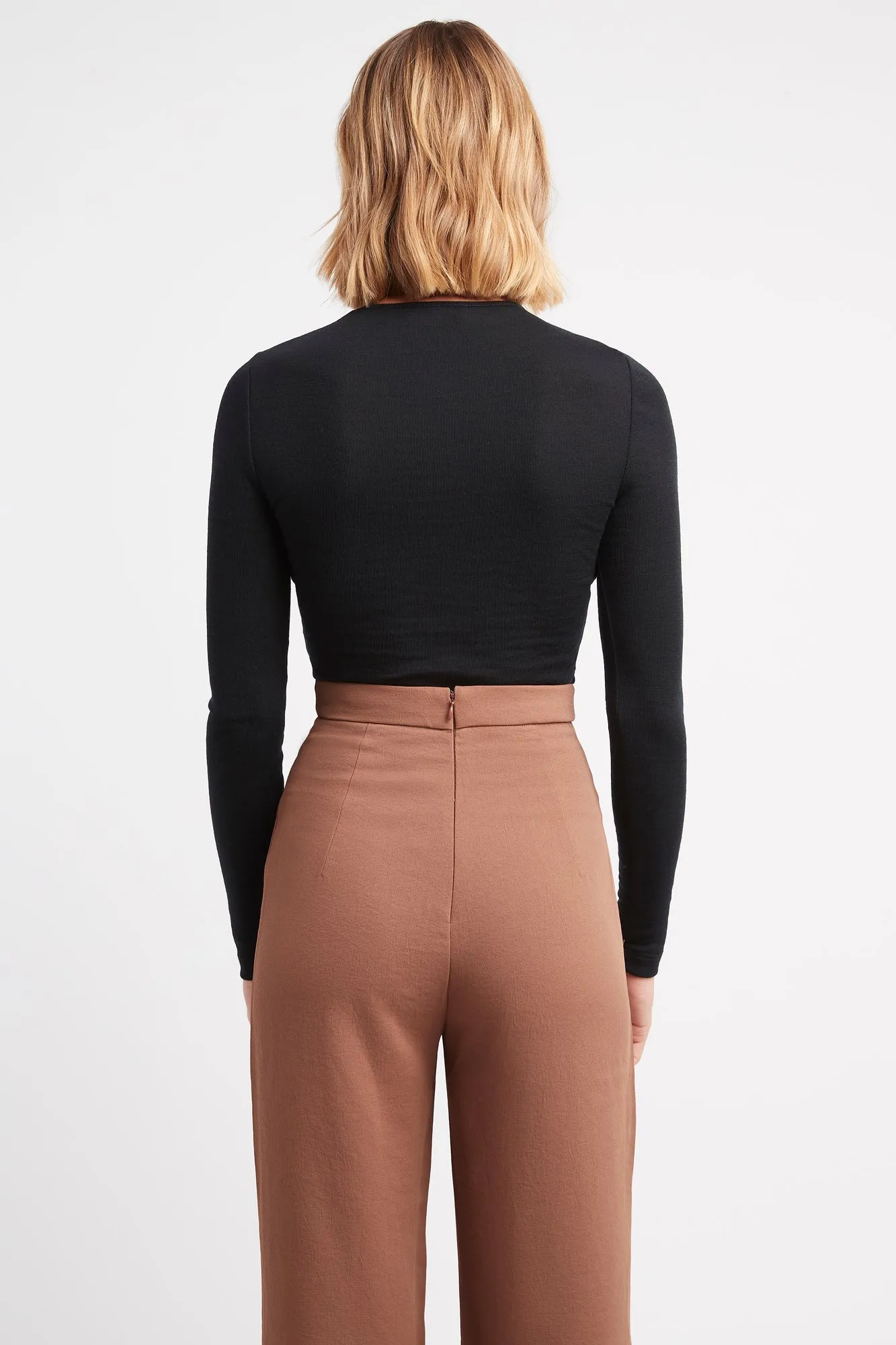 Long Sleeve Crew Neck Top sold by Kookai product image thumbnail 2