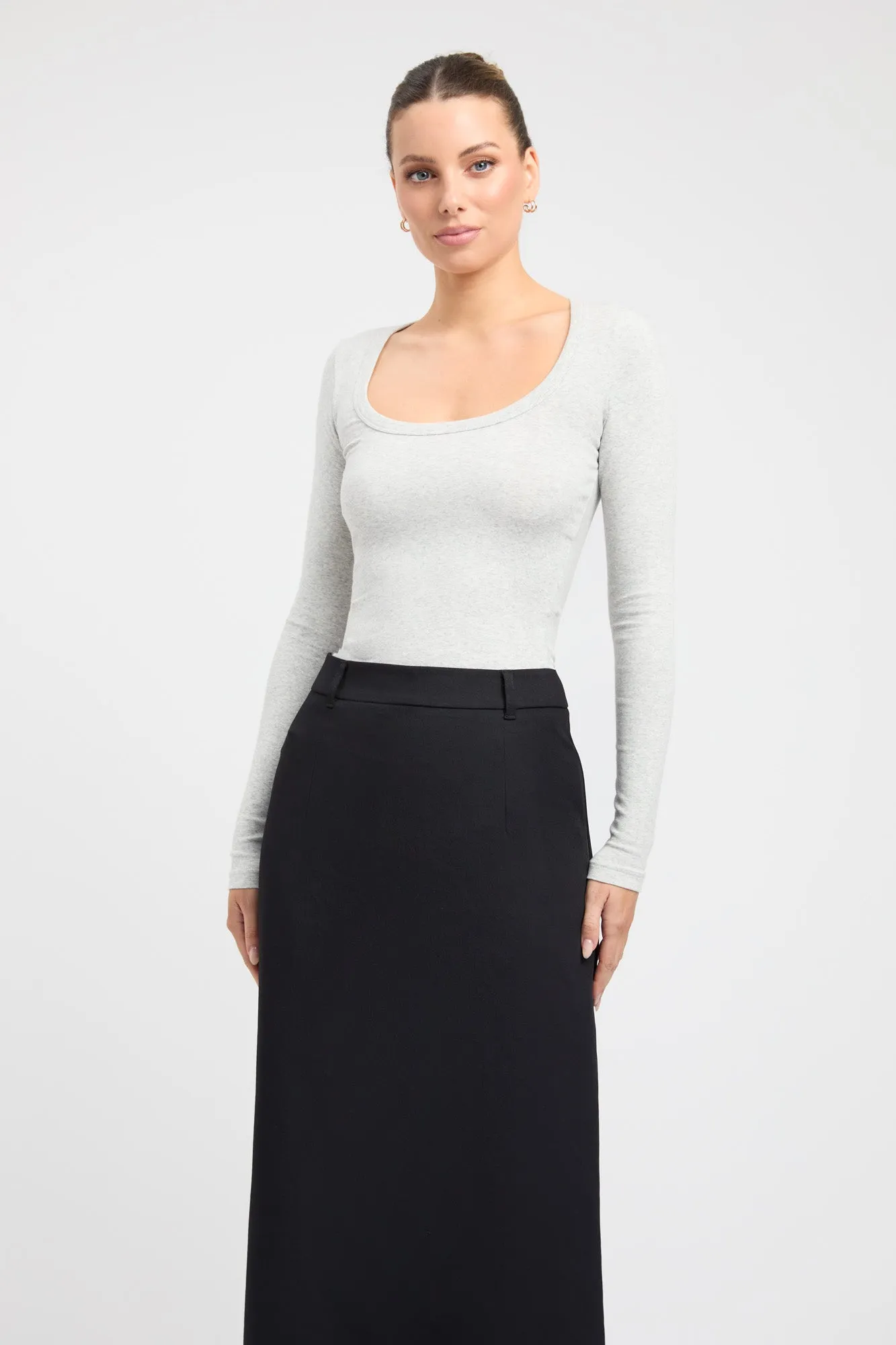 Gia Long Sleeve Bodysuit sold by Kookai product image thumbnail 2