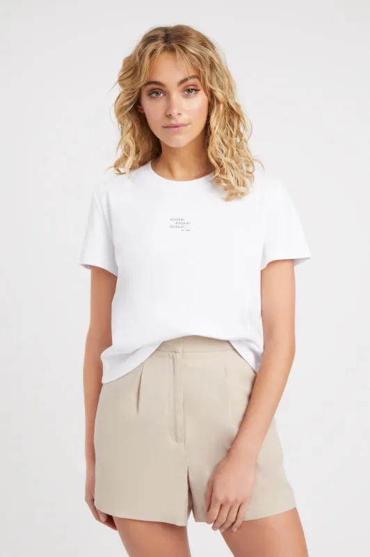 Triad Slim Tee sold by Kookai
